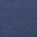 Podnóżek, niebieski, 78x56x32 cm, tapicerowany tkaniną