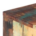 Biurko, 118 x 48 x 75 cm, lite drewno z odzysku
