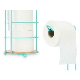 Uchwyt na Papier Toaletowy Mięta Metal Bambus 16,5 x 63,5 x 16,5 cm (4 Sztuk)