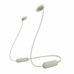 Słuchawki Bluetooth Sony WI-C100 Beżowy