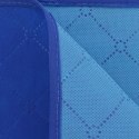 Koc piknikowy niebieski i błękitny, 150x200 cm