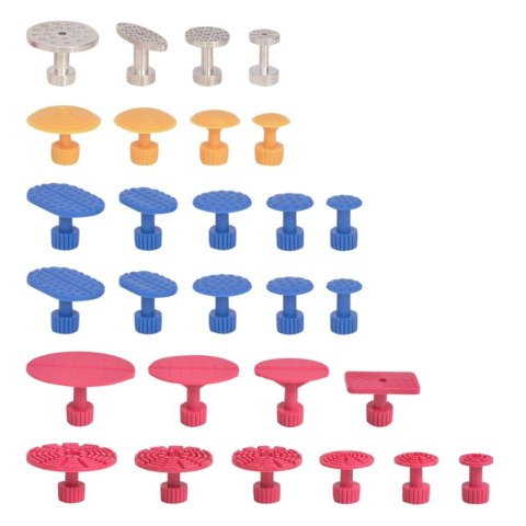 80-elementowy zestaw do usuwania wgnieceń, stal nierdzewna