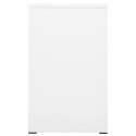 Szafka kartotekowa, biała, 46x62x102,5 cm, stalowa