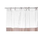 Zasłona prysznicowa Przezroczysty 180 x 180 cm Beżowy Plastikowy PEVA (12 Sztuk)