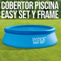 Pokrywa basenu Intex 29021 EASY SET/METAL FRAME Niebieski Ø 305 cm 290 x 290 cm