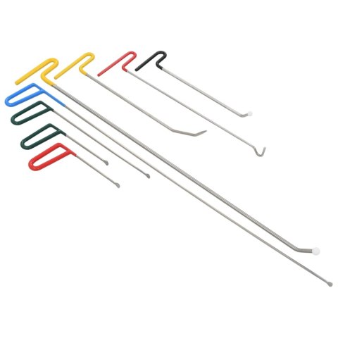 8-elementowy zestaw do usuwania wgnieceń, stal nierdzewna