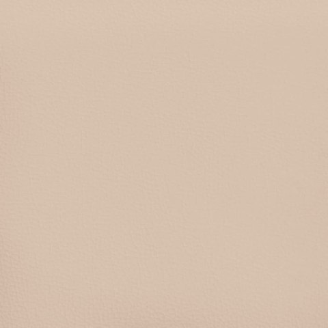 Rama łóżka, kolor cappuccino, 160x200 cm, obite sztuczną skórą