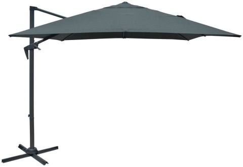 ROJA Parasol boczny deluxe, 2,7 x 2,7 m, szary