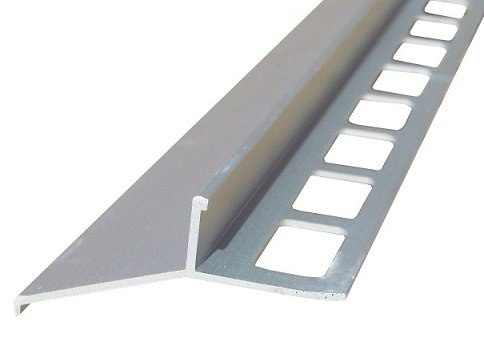 Emaga Profil balkonowy okapowy aluminiowy 44mm srebrny 250cm