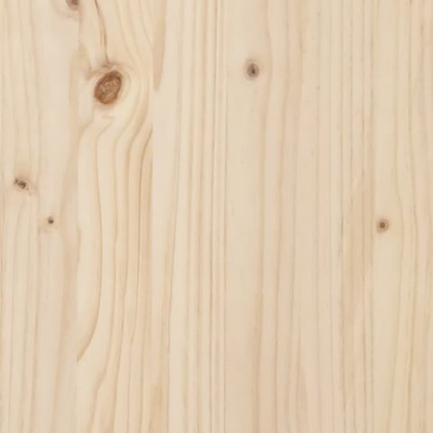 Ławka ogrodowa, z gabionem, 63x44x42 cm, lite drewno sosnowe Ławka ogrodowa, z gabionem, 63x44x42 cm, lite drewno sosnowe