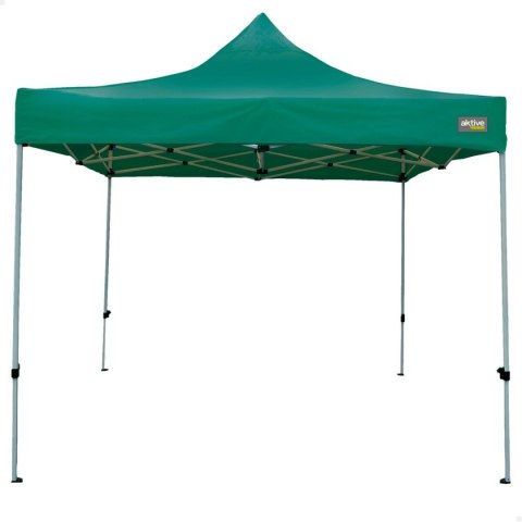 Gazebo Aktive Składany Regulowana wysokość Stal Poliester 420D Oxford Kolor Zielony 300 x 320 x 300 cm