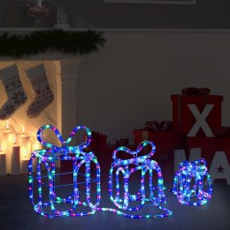 VidaXL Dekoracja świąteczna: prezenty ze 180 LED, do domu i ogrodu