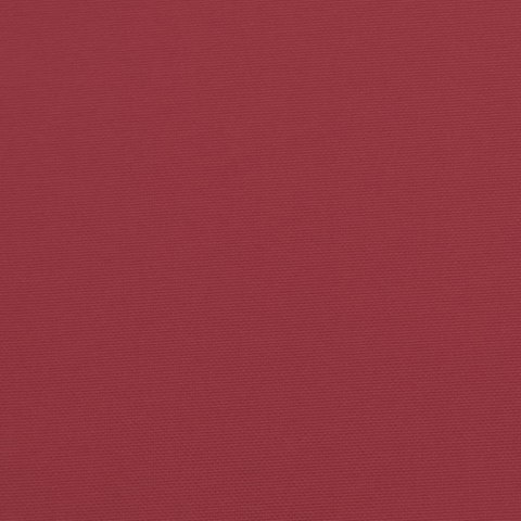 Poduszki na krzesła ogrodowe 4 szt., winna czerwień 120x50x3 cm