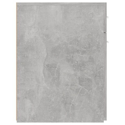 Szafka apteczna, szarość betonu, 20x45,5x60 cm, płyta wiórowa