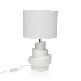 Lampa stołowa Versa Biały Ceramika 20 x 35 cm