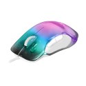 Myszka Mars Gaming MMGLOW 12800 dpi Biały