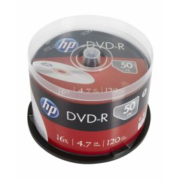 DVD-R HP 50 Sztuk 4,7 GB 16x (50 Sztuk)