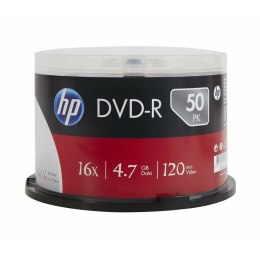 DVD-R HP 50 Sztuk 4,7 GB 16x (50 Sztuk)