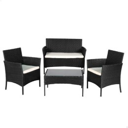 Meble ogrodowe Aktive Stolik Krzesło x 2 Sofa (4 Części)