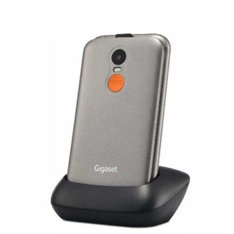 Telefon komórkowy dla seniorów Gigaset GL590 2,8" 2G Szary