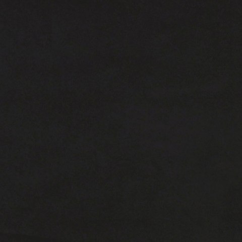 Sofa z funkcją spania, czarna, 80x200 cm, obita aksamitem