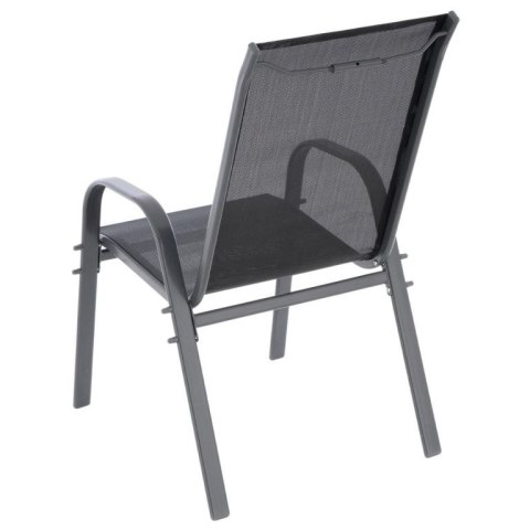 Zestaw 2 krzeseł ogrodowych, do sztaplowania