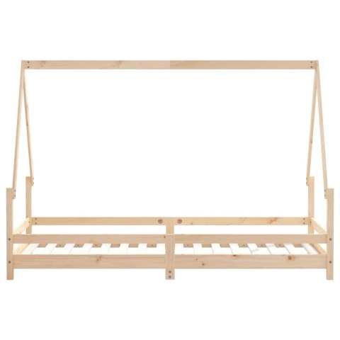 Rama łóżka dla dzieci, 80x200 cm, drewno sosnowe