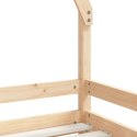 Rama łóżka dla dzieci, 80x200 cm, drewno sosnowe