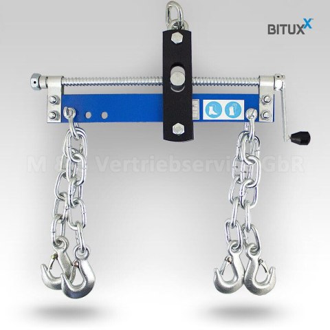 Pozycjoner do silnika wyważarka Bituxx do dźwigu warsztatowego udźwig 500kg