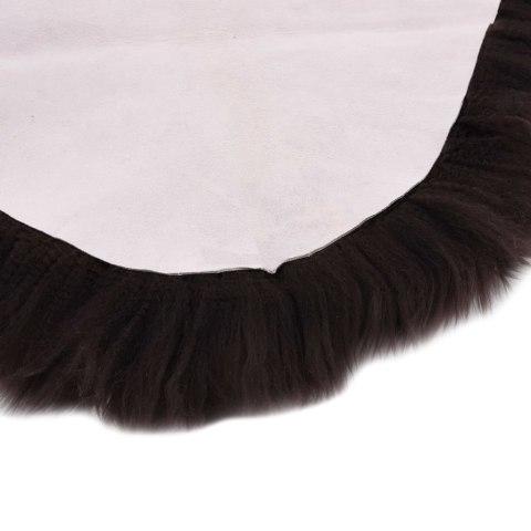 Dywanik ze skóry owczej, 60 x 180 cm, brązowy