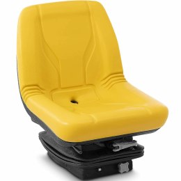 Siedzenie fotel uniwersalny do ciągnika traktorka kosiarki 47 x 38 cm - żółty