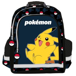 Plecak szkolny Pokémon Pokeball Niebieski Czarny