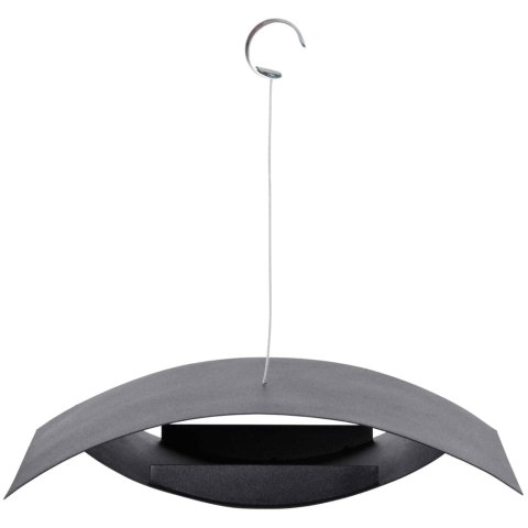 Esschert Design Wiszący karmnik dla ptaków, czarny, S FB437 Esschert Design Wiszący karmnik dla ptaków, czarny, S FB437