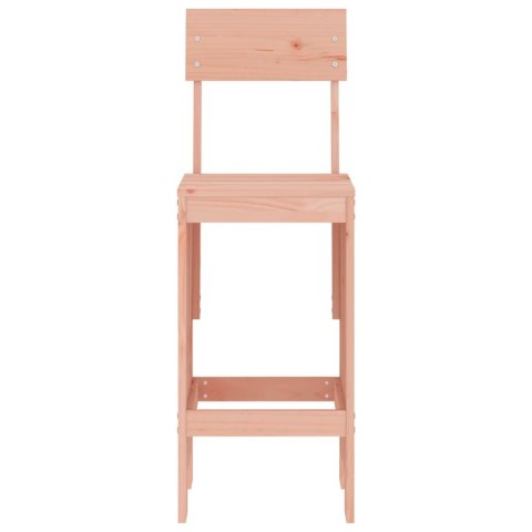 Stołki barowe, 2 szt., 40x48,5x115,5 cm, lite drewno daglezjowe