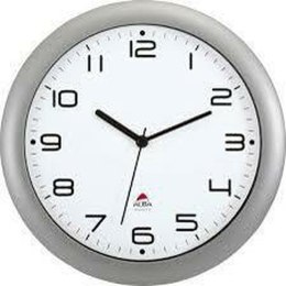 Zegar Ścienny Archivo 2000 HORNEW M Analogiczny Ø 30 cm Biały Szary Okrągły