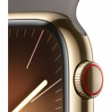 Smartwatch Apple Series 9 Brązowy Złoty 45 mm