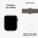 Smartwatch Apple Series 9 Brązowy Złoty 45 mm