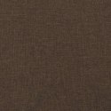 Materac kieszeniowy, ciemnobrązowy, 80x200x20 cm, tkanina