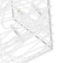 Choinka stożkowa z lampek, 60 LED, ciepła biel, 120 cm, akryl