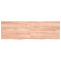 Blat do stołu, jasnobrązowy, 160x50x6 cm, lite drewno dębowe