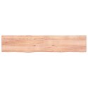 Blat do stołu, jasnobrązowy, 200x40x6 cm, lite drewno dębowe