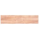 Blat do stołu, jasnobrązowy, 220x50x4 cm, lite drewno dębowe