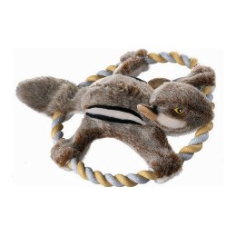 Zabawka Pluszowa dla psa Hunter Wildlife Train Z liną Wiewiórka (30 cm)