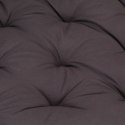 Poduszka na podłogę lub palety, bawełna, 120x80x10 cm, antracyt