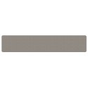 Chodnik, stylizowany na sizal, srebrny, 50x250 cm