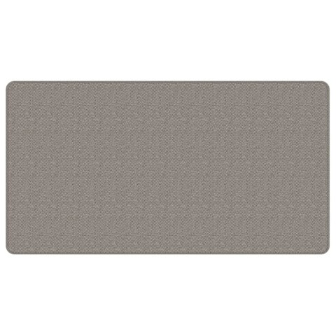 Chodnik, stylizowany na sizal, srebrny, 80x150 cm