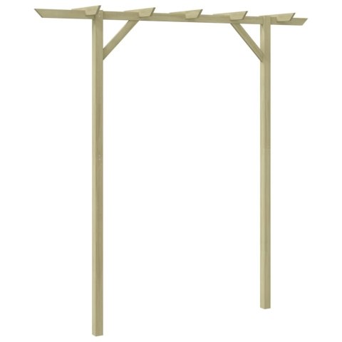 Pergola ogrodowa, 200 x 40 x 205 cm, drewno