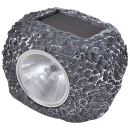 Kamienie z lampkami solarnymi LED, 12 szt.