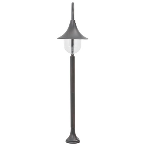 Lampa ogrodowa na słupku, 120 cm, E27, aluminium, kolor brązu Lampa ogrodowa na słupku, 120 cm, E27, aluminium, kolor brązu