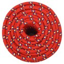 Linka żeglarska, czerwona, 12 mm, 100 m, polipropylen